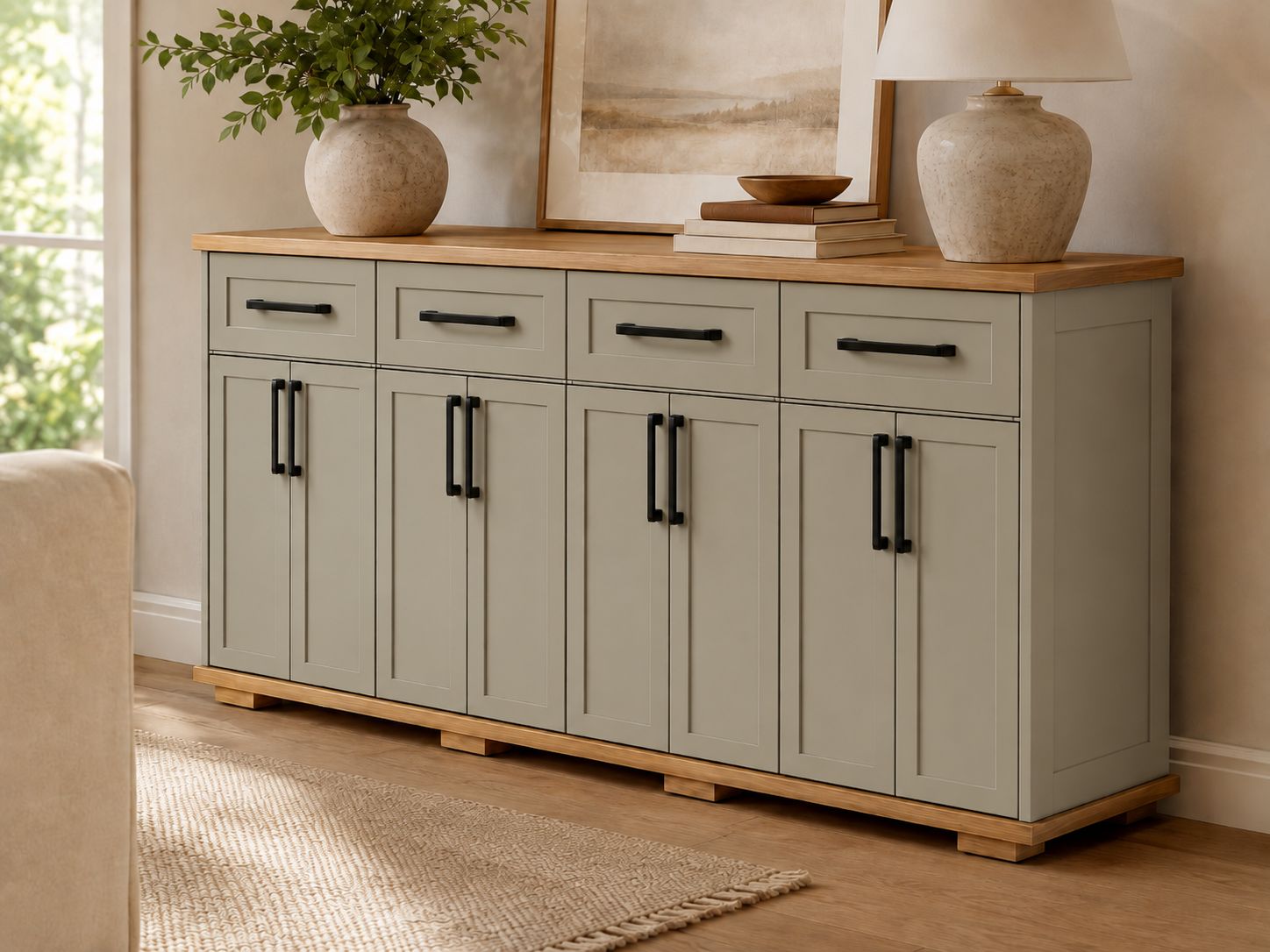 4 Top Drawer 8 Door Server - Nuglo - Image 12