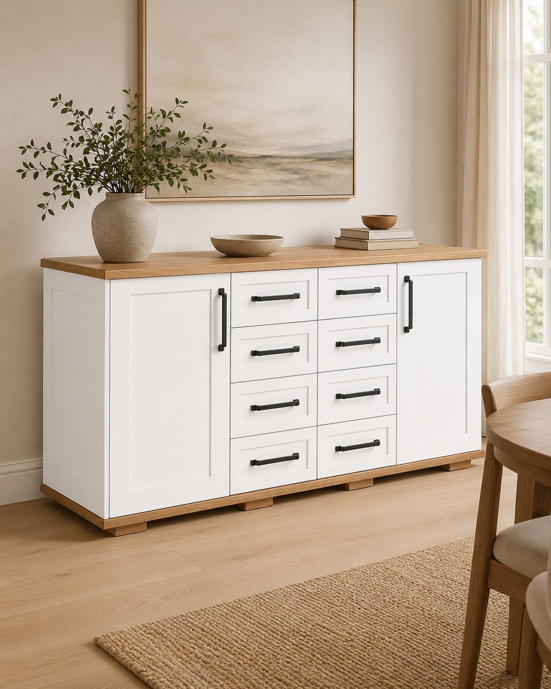 2 Door 8 Drawer Server - Nuglo - Image 7