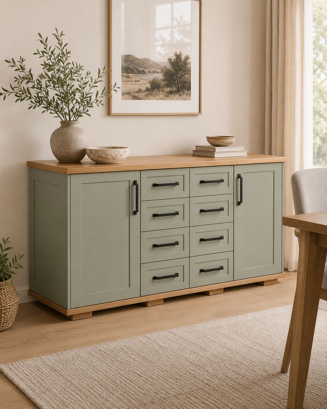 2 Door 8 Drawer Server - Nuglo - Image 8