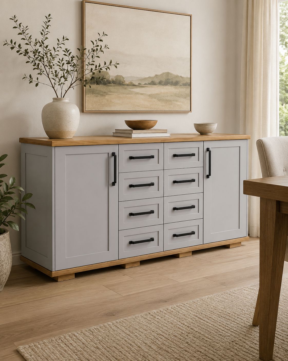 2 Door 8 Drawer Server - Nuglo - Image 9