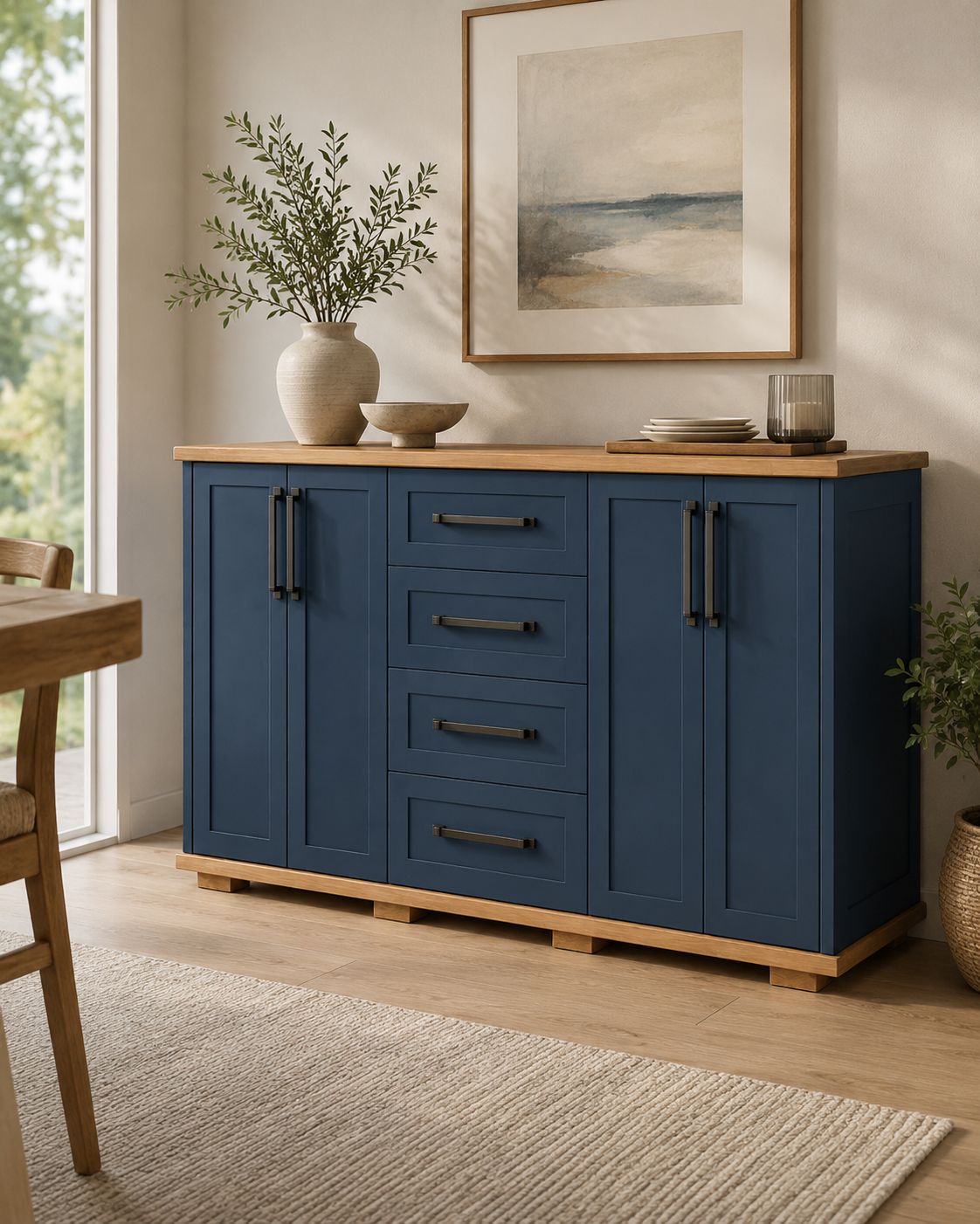 4 Door 4 Drawer Server - Nuglo - Image 11