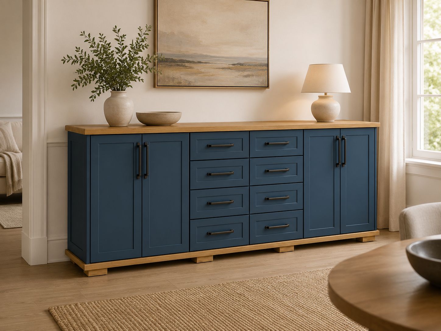 4 Door 8 Drawer Server - Nuglo - Image 8