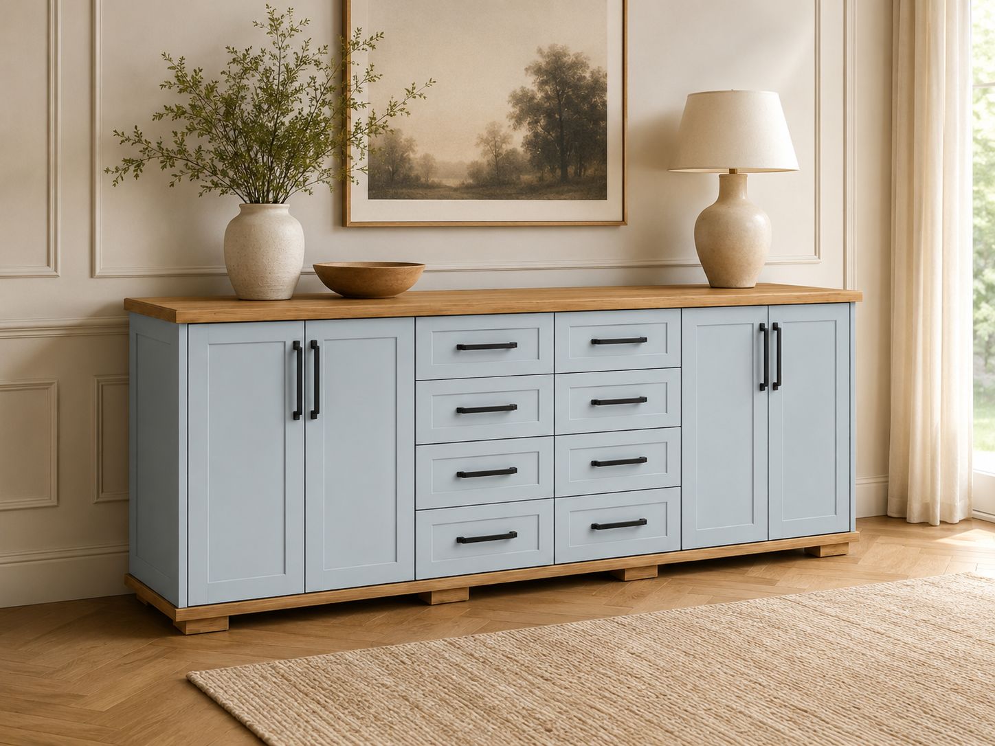 4 Door 8 Drawer Server - Nuglo - Image 9