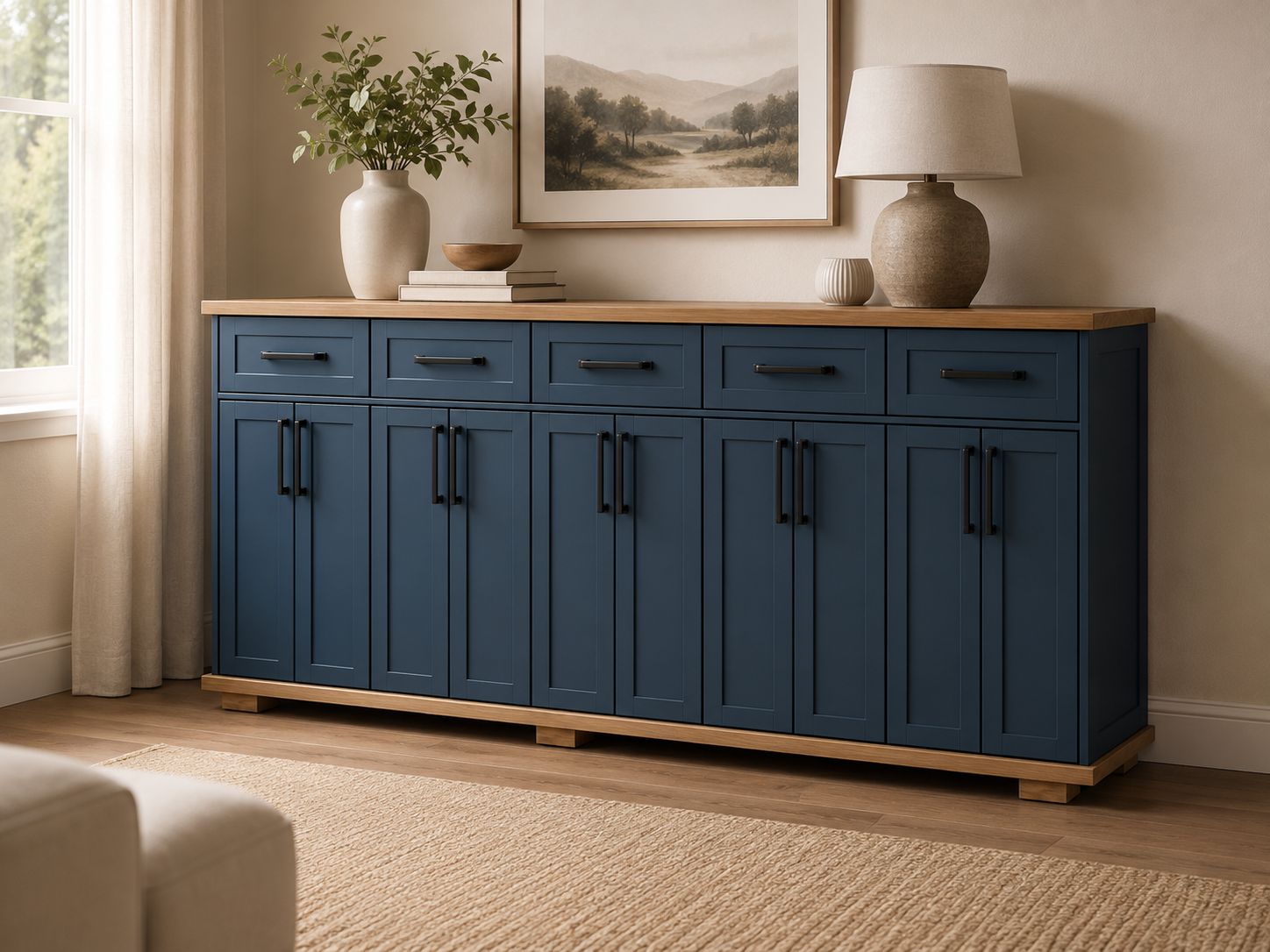 4 Top Drawer 8 Door Server - Nuglo - Image 10