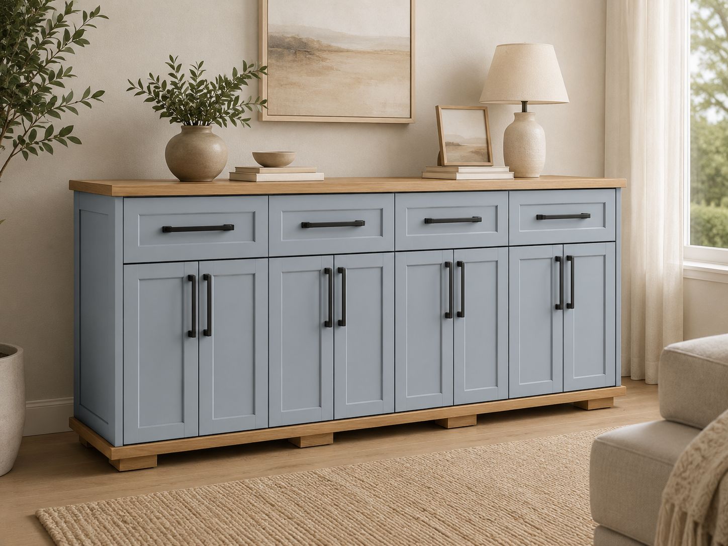 4 Top Drawer 8 Door Server - Nuglo - Image 11